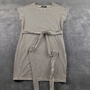 Merokeety sweater dress Women's Size Large Black/White